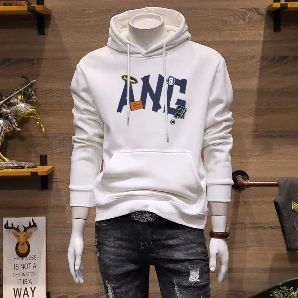 Men Hoodies 2021 Fashion and Stylish Outer Wear Casual Hoodie for Men - Image 5