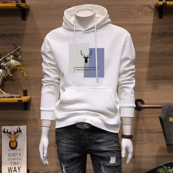 Men Hoodies 2021 Fashion and Stylish Outer Wear Casual Hoodie for Men - Image 3